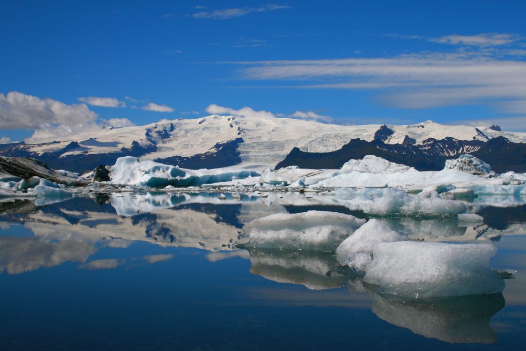 'Jökulsárlón' Image source: Wikimedia