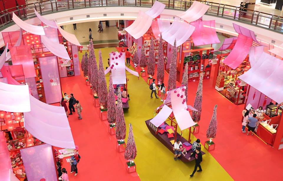 Chinese New Year decor at Klang Valley malls in full bloom despite MCO