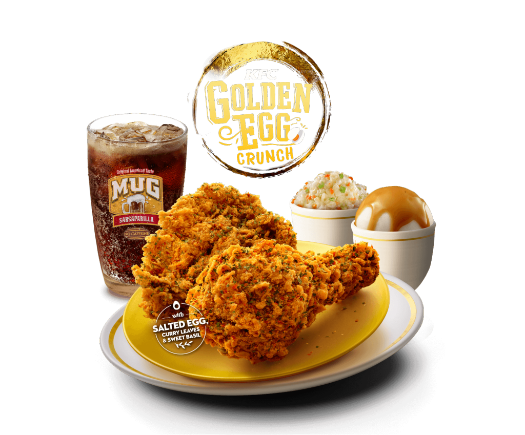 KFC Malaysia: KFC Golden Egg Crunch Food Review