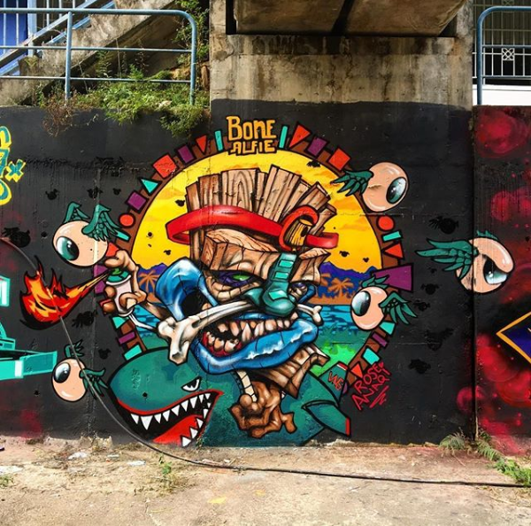 Places With Graffiti Street Arts And Wall Arts In Kuala Lumpur