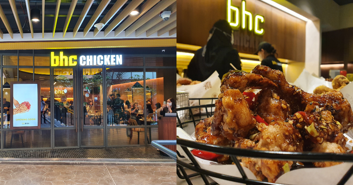 BHC Chicken Korean Fried Chicken food review at Mont Kiara, KL