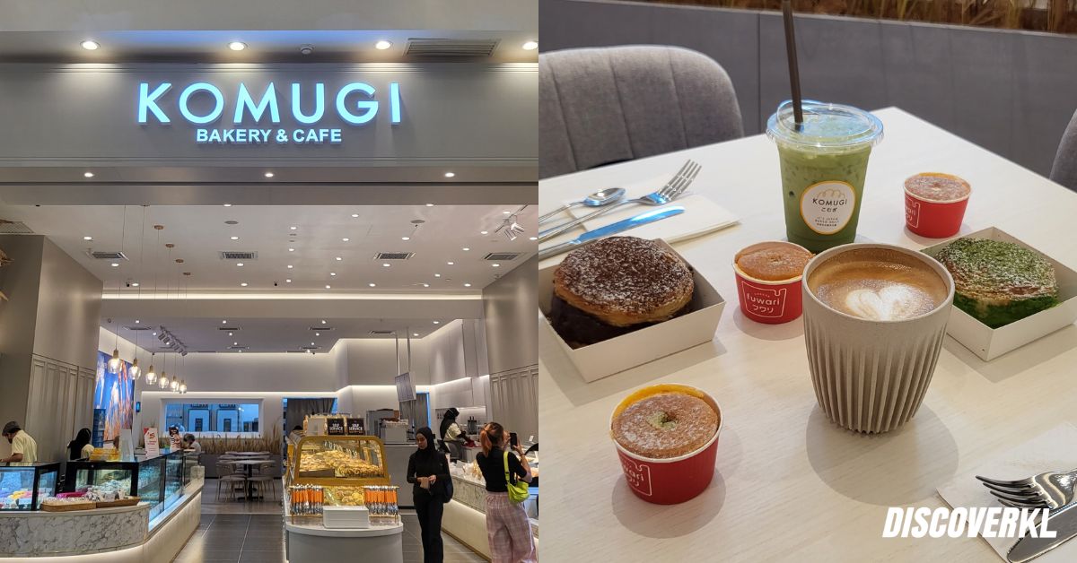 Review of Komugi cafe @ AEON Shah Alam pastries & drinks